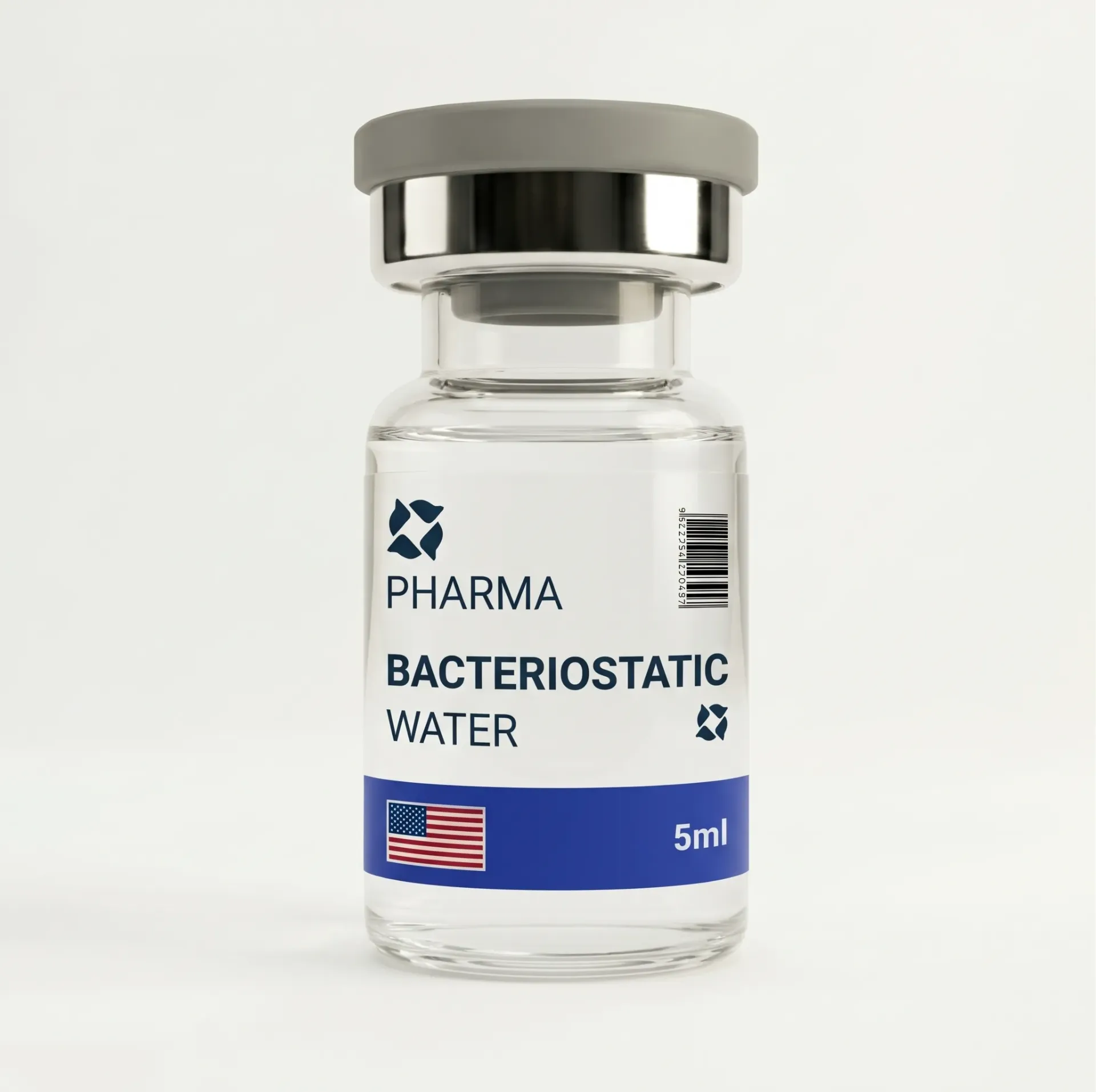 Agua Bacteriostática, 5ml